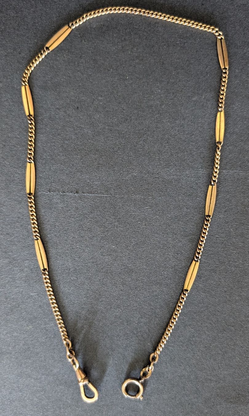 Altri accessori per orologi: Vintage Doublé Taschenuhrkette – Usato da Münsingen venduto da Rehtre