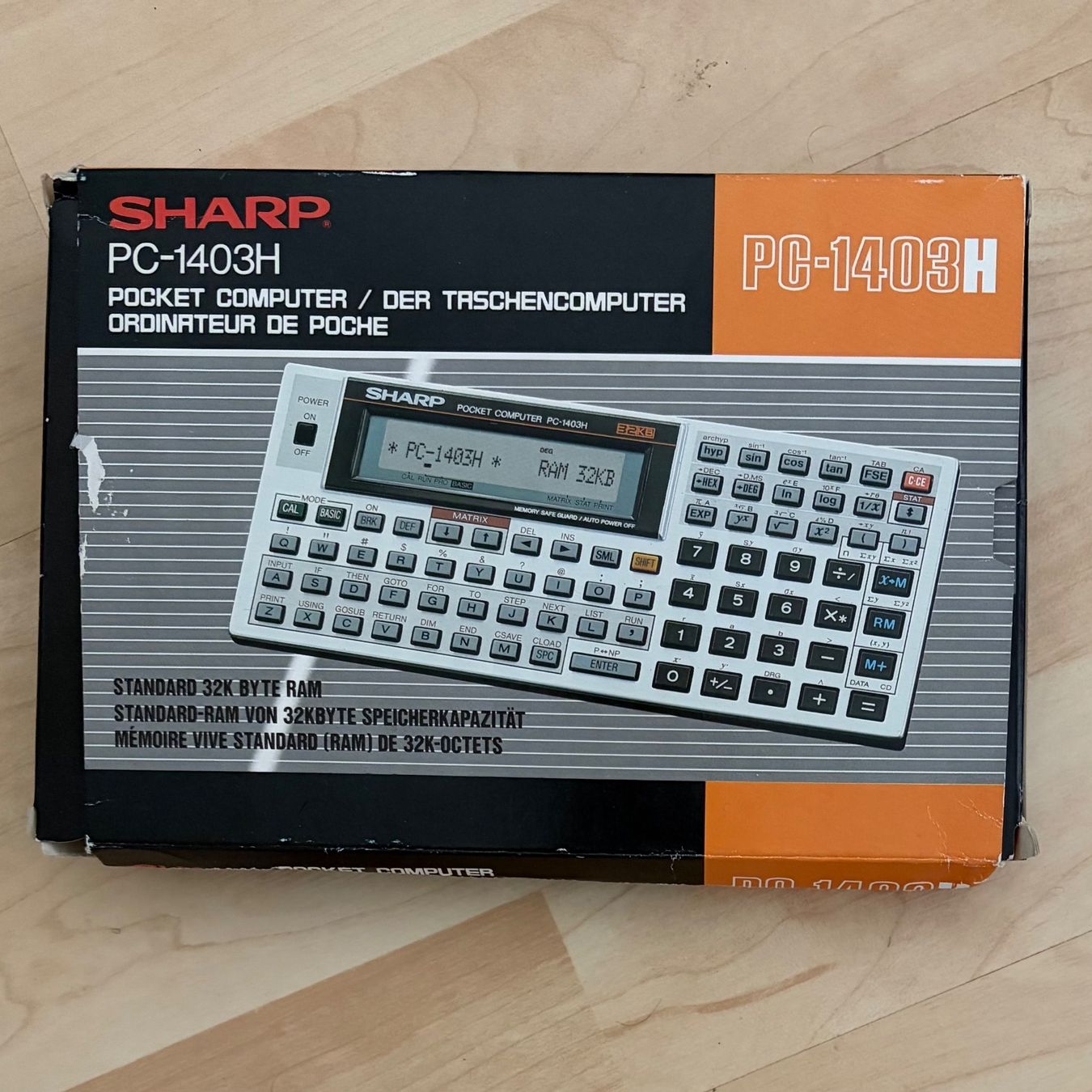 Sharp Calculatrices: Sharp PC-1403H – D'occasion à Zürich par dav_fv9k 2