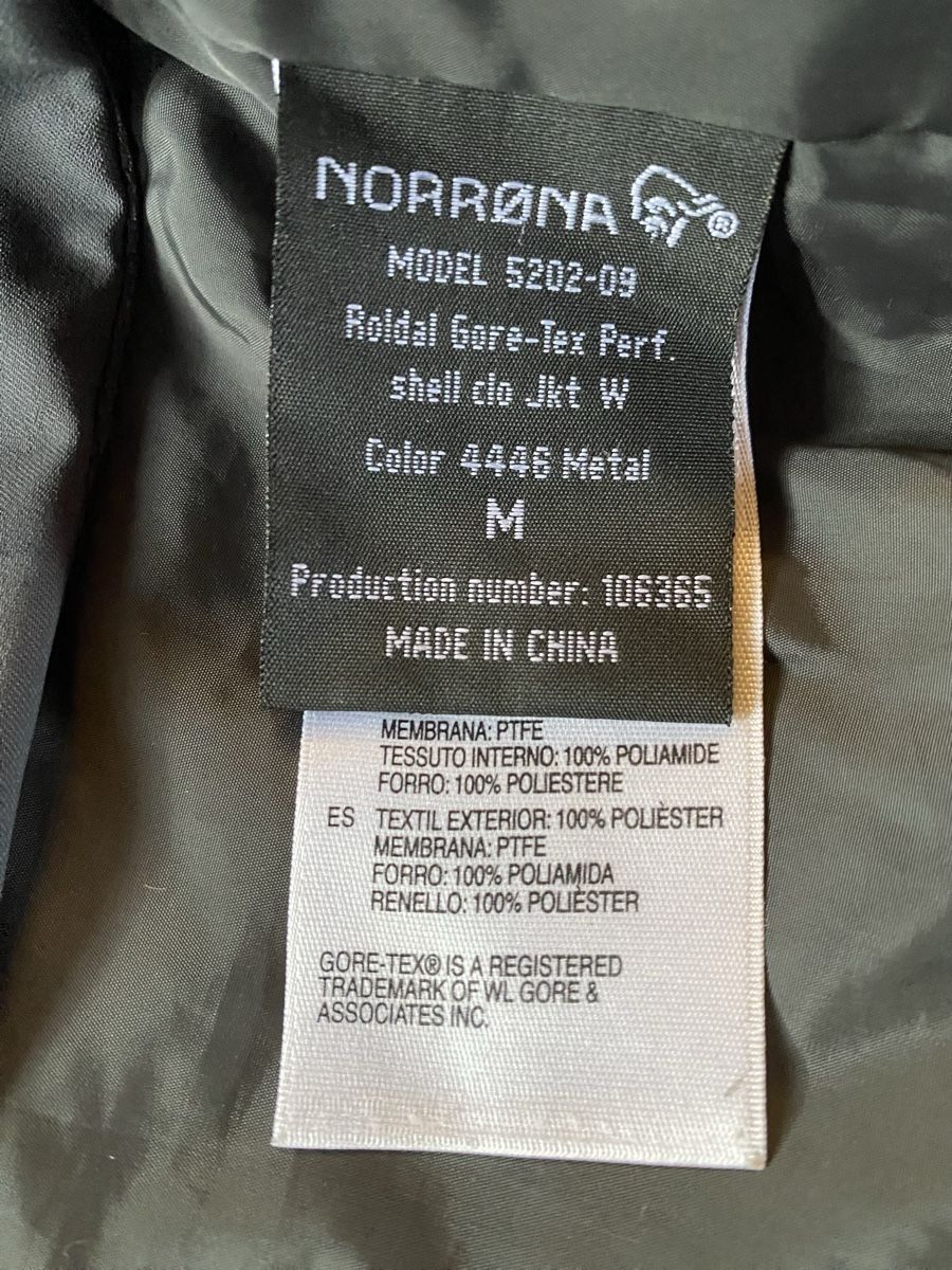 Norrøna Giacche: Norrona Roldal GTX Jacke, Gr. M – Usato da Matten (St. Stephan) venduto da pippi1angstrumpf 7