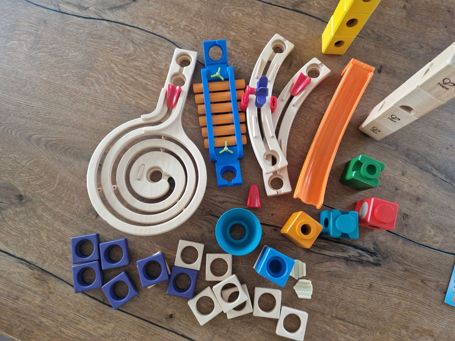 Haba Spielzeuge: Haba Kugelbahn Murmelbahn Starterset Bauset Gross – Gebraucht aus Boswil von yvonne74