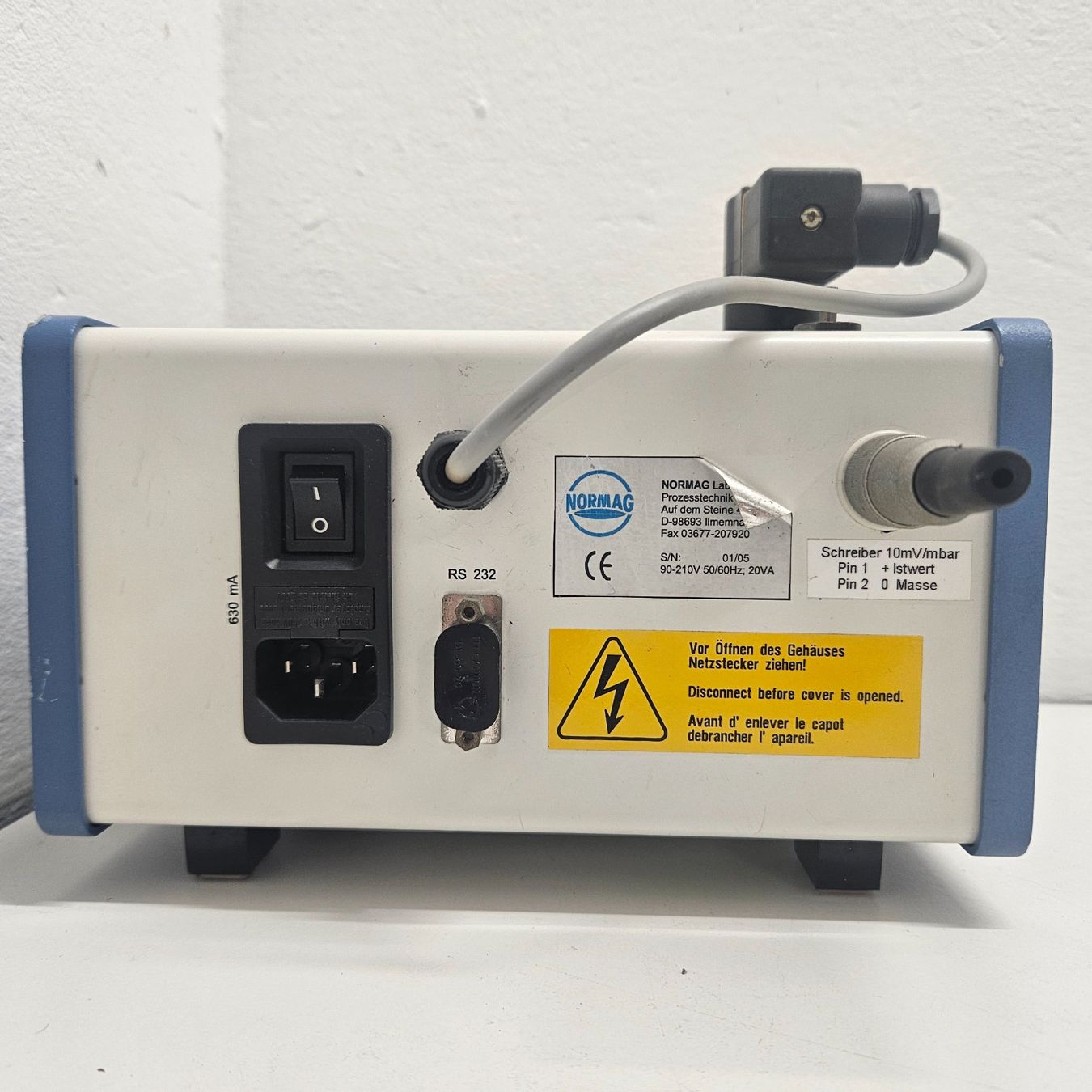 Accessori da laboratorio: ILMVAC VCZ 324 Vakuumcontroller – Usato da Niederdorf venduto da LeptonAG_Labor 4