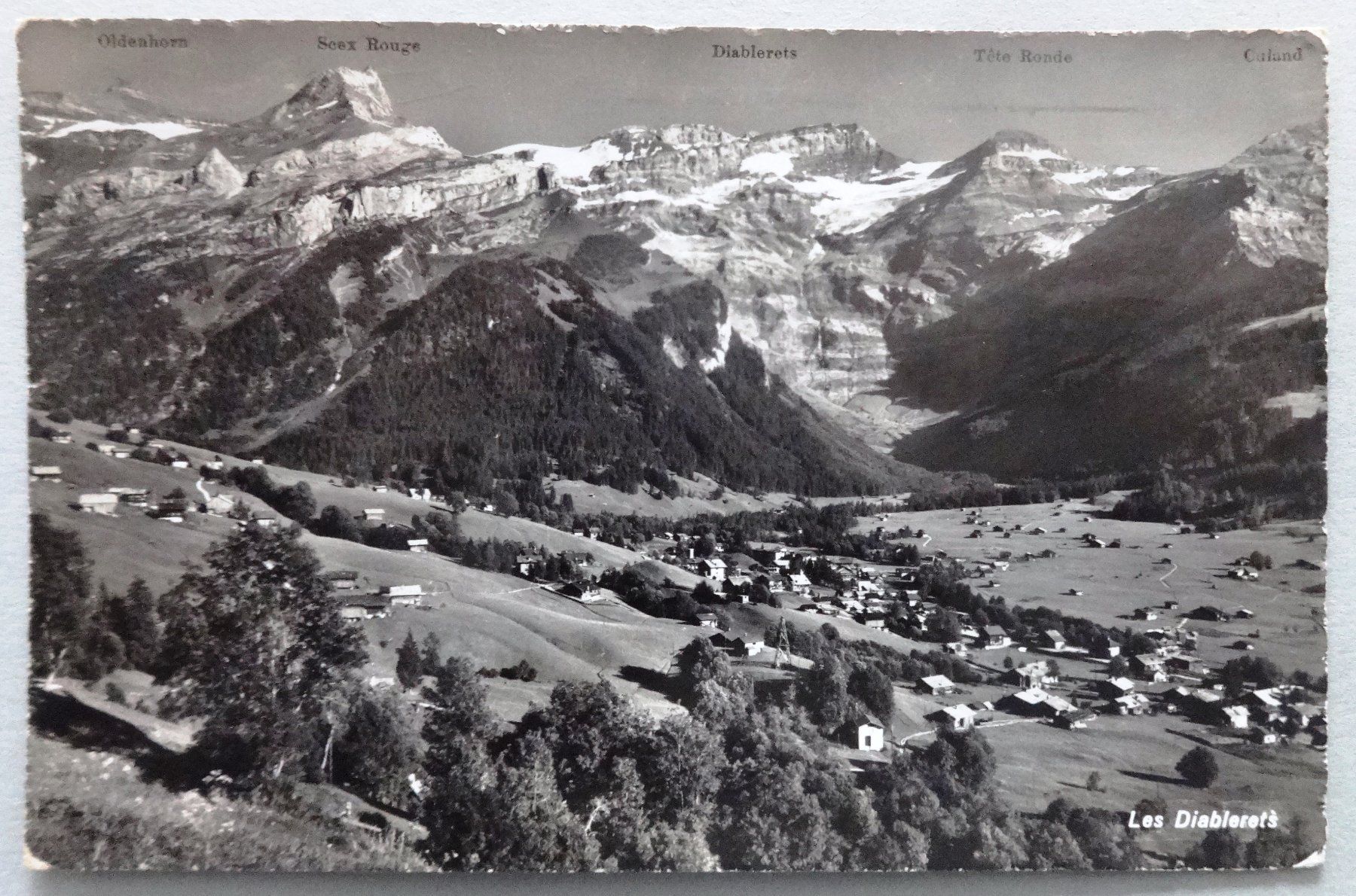 Cartoline postali: Les Diablerets – Usato da Fétigny venduto da Billy2miny