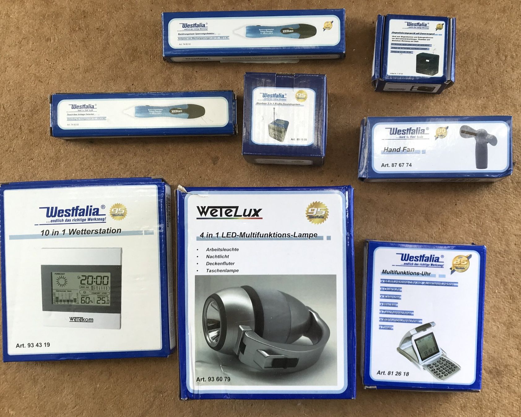 Altro per Eventi aziendali & Feste: LOT WESTFALIA NEU & ORIGINALVERPACKT – Nuovo e nell'imballaggio originale da Ostermundigen venduto da Kari1937