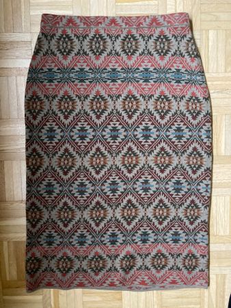 Rock Pima Cotton Alpaca Strickrock NEU XL Peru Ethno Design