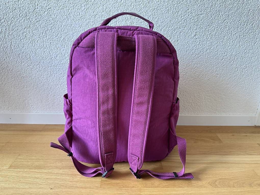 Kipling Rucksäcke: Kipling Rucksack, helles bordeauxrot – Gebraucht aus Belp von mar_d6w8 4