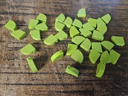 lego 33243 lot de 35 pièces Lime Slope, Curved 3 x 1 x 2