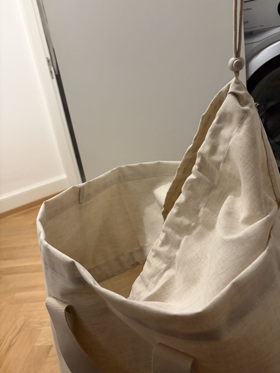 Ikea Wäschekörbe: Wäschesack Ikea beige  – Neu (gemäss Beschreibung) aus Basel von ew1_rp7f 2