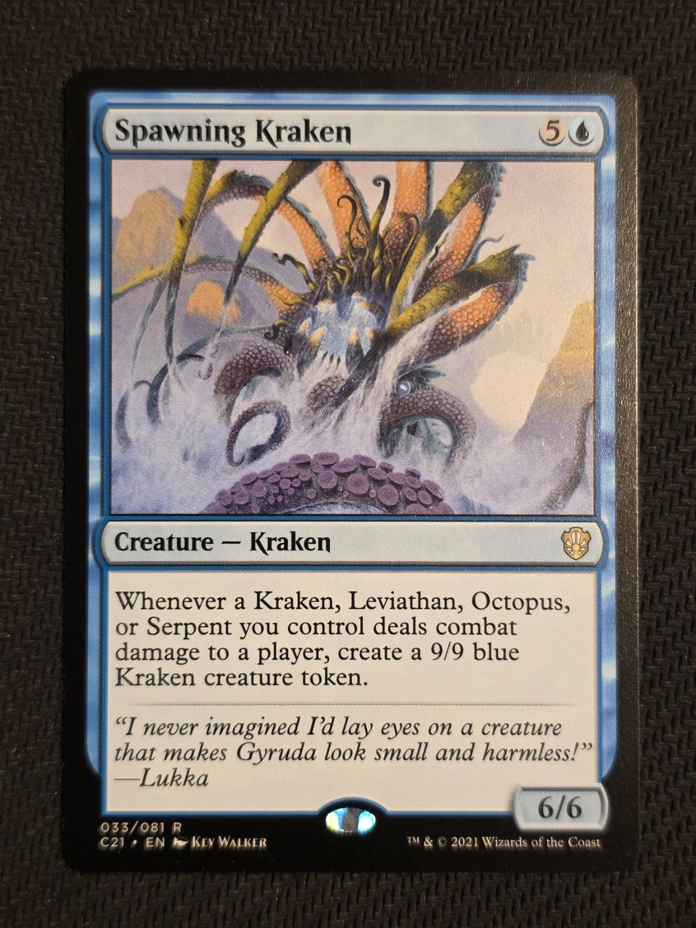 Magic The Gathering Carte collezionabili: Spawning Kraken  -  MTG – Usato da Zürich venduto da Semagets
