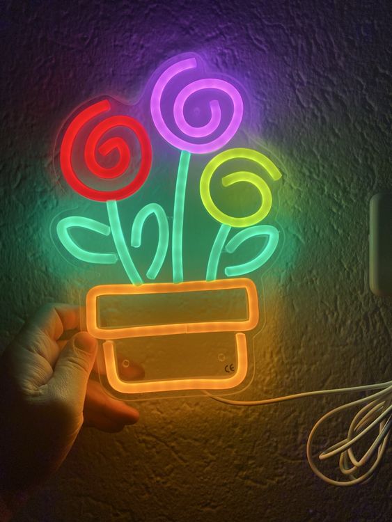 LED Wandbild Gay homo schwul Skulptur Figur no neon sign Schild Bild