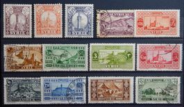 Syrien French ex. Kat. 334-352 */gest. 1930