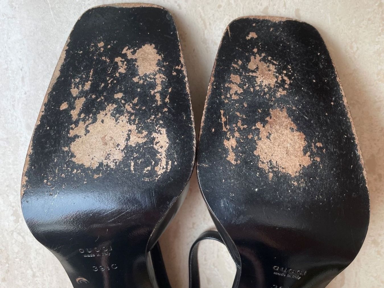 Gucci Scarpe da donna: Vintage Gucci Leder High Heels Gr.39.5 – Usato da Zürich venduto da joc_777 5