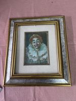 Gemälde Clown signiert (24)