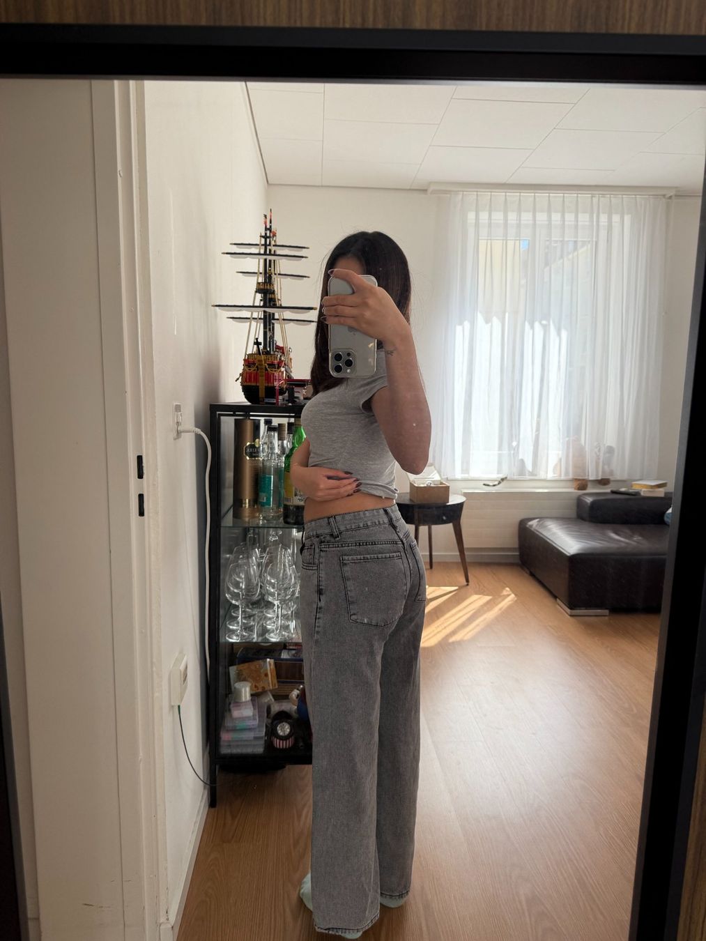 Shein Jeans: Gray jeans – D'occasion à St. Gallen par trxcy 1