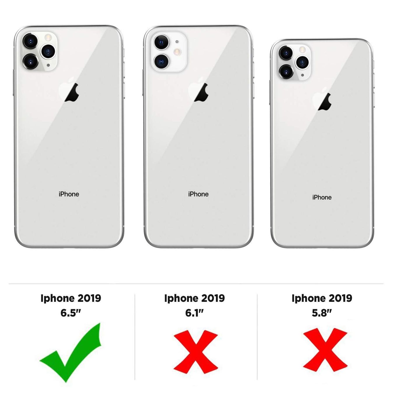 Cover & Protezioni schermo: iPhone 11 Pro Max Hülle Etui Silikon CLEAR Case Cover Tasche – Nuovo e nell'imballaggio originale da Volketswil venduto da coverandmore 6
