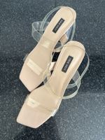 Nine West Sandalen, transparent, Gr. 39 - Sommer Look!