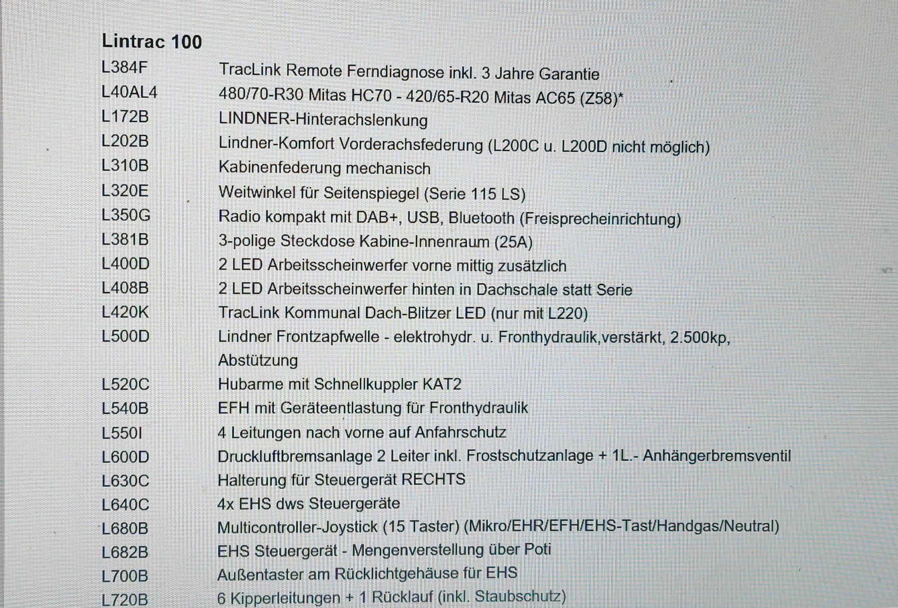 Lindner Trattori: Lindner Lintrac 100 2025! – Nuovo (secondo la descrizione) da volketswil venduto da bangy8 9