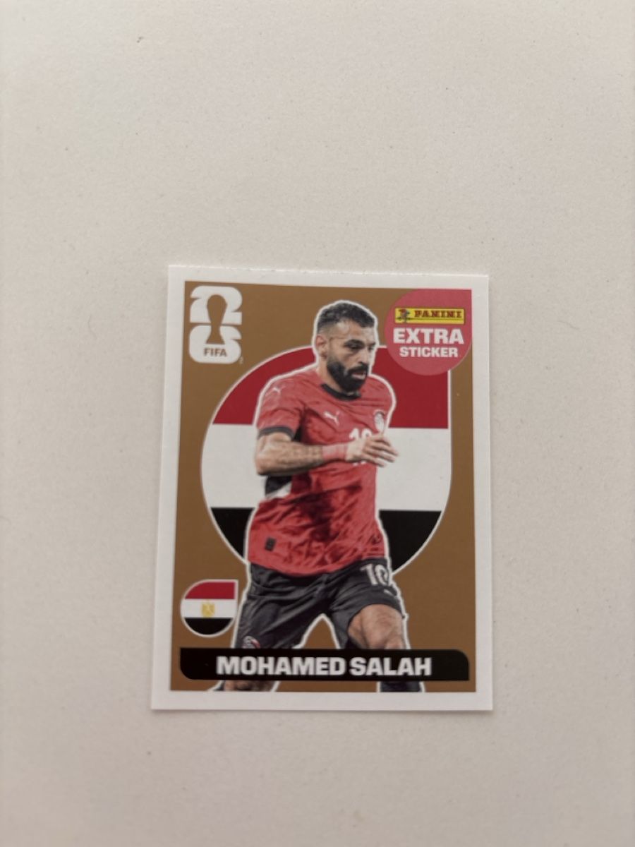 Panini Carte collezionabili: Panini Extra Sticker Mohamed Salah bronze – Nuovo (secondo la descrizione) da Rain venduto da Denbie