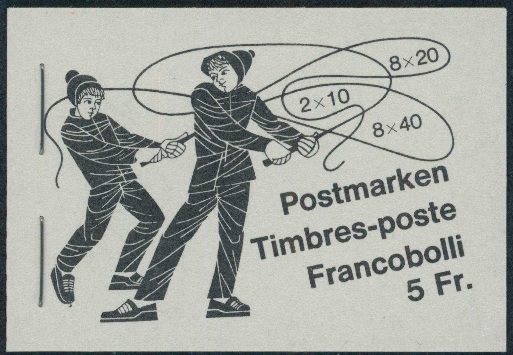 Tutti i francobolli: 1982 - Markenheftchen - Volksbräuche - grau – Usato da Schindellegi venduto da leecollect