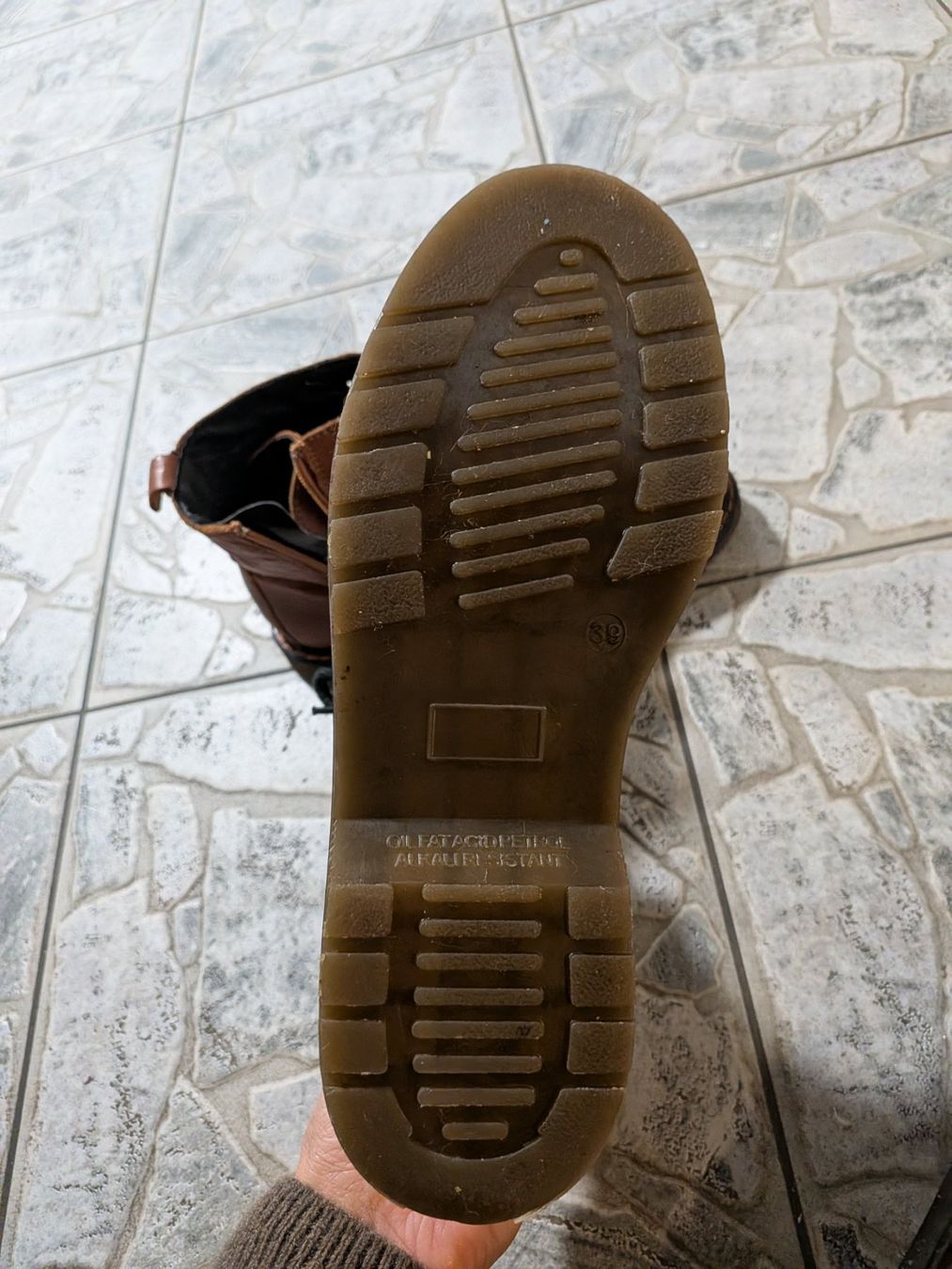 Scarpe da donna: Braune Lederboots, Gr. 39 – Usato da Pfäffikon SZ venduto da deyjanira 4