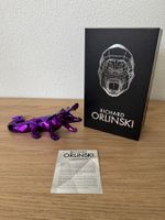 Richard Orlinski Krokodil lila gebraucht mit Box