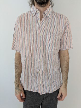 Sommerliches Leinenhemd von sevensigns, Grösse M, Top!