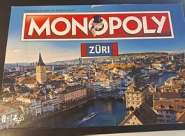 Monopoly Zürich Brettspiel ab 8 Jahre 2-6 Spieler