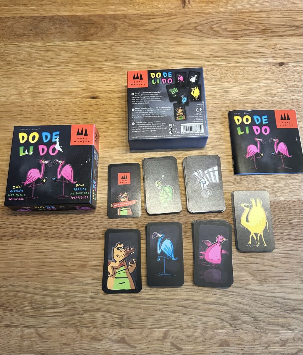 Giochi: Kinderspiele Set ( Brainbox, Ligretto, Do de li do ) – Usato da Törbel venduto da man_2n22 1
