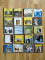 20 CD's Klassik (Mozart, Brahms, Bach, Mahler etc)/ Sammlung