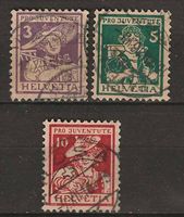 PJ016  - Pro Juventute 1916 obl.