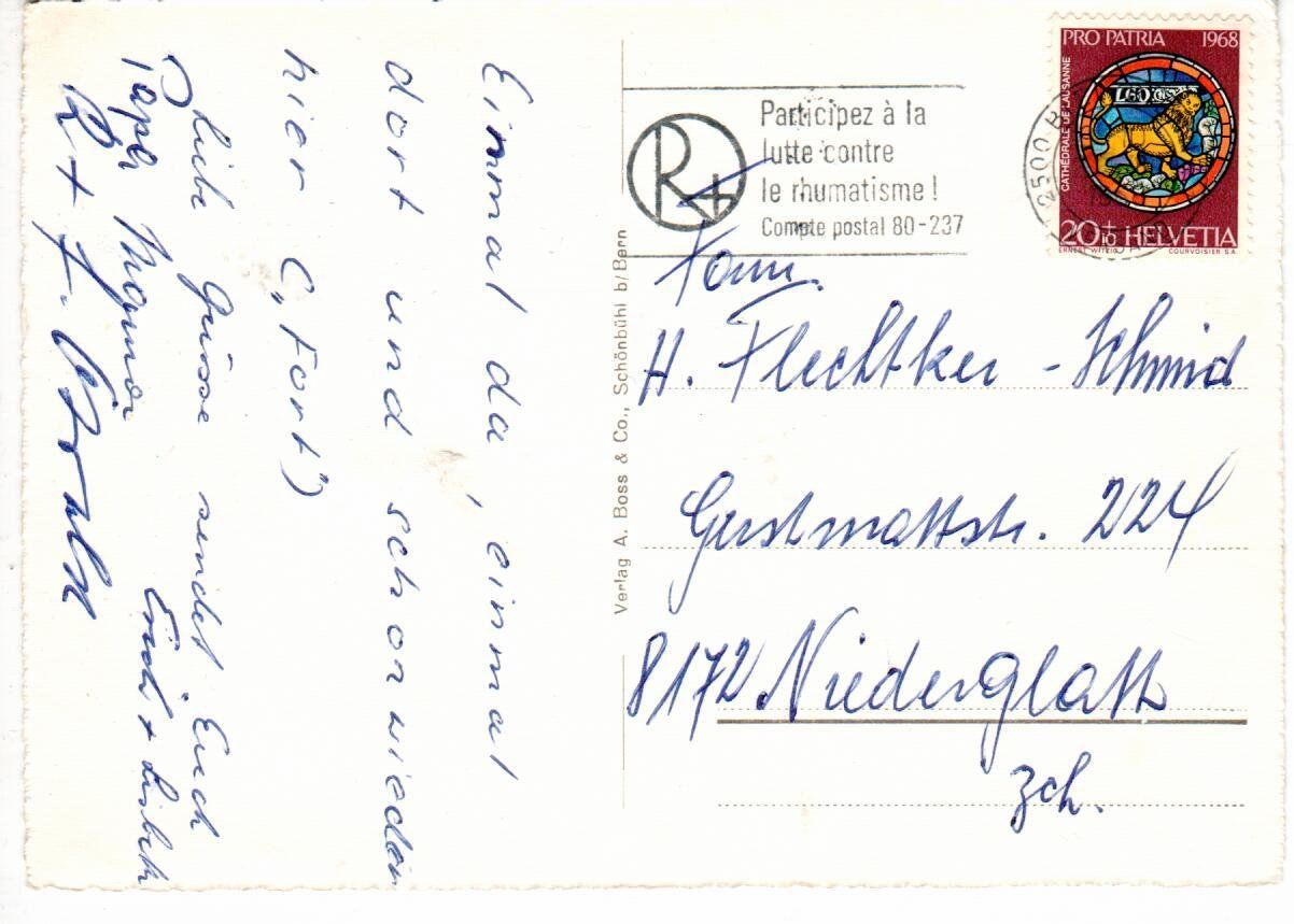 Cartoline postali: Fliegeraufnahme von Moosseedorf – Usato da Wolhusen venduto da Curver9 1