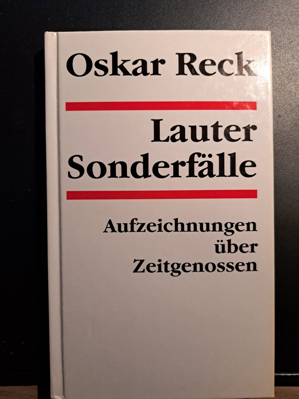 Altro in  Abbigliamento & Accessori: <oskar Reck- lauter Sonderfälle – Usato da Effretikon venduto da Albatros21
