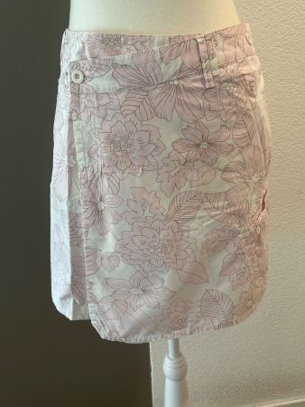 Damen Rock mit Muster weiss / rosa von Gin Tonic Gr. 36