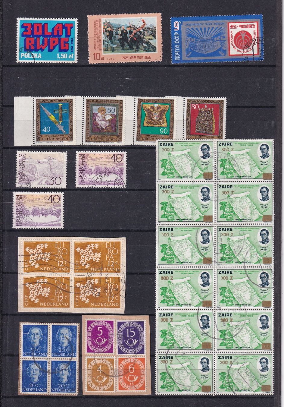 Tous les timbres: LOT  Divers Pays oblitérés – D'occasion à Nyon par an54 2