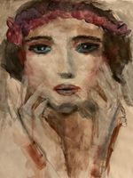 Acrylic Painting "Nezhnaja Grust" by Guka Aron 2025