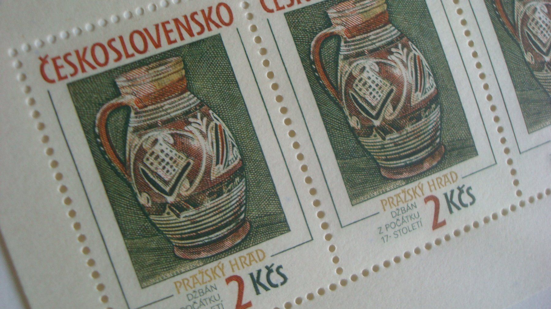 Tous les timbres: 2 Bögen Briefmarken Ceskoslovensko postfrisch – Neuf (Voir description) à Münchenstein par Pesci6 2