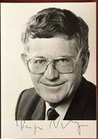 Kaspar Villiger Autogramm Foto 10x15cm Bundesrat
