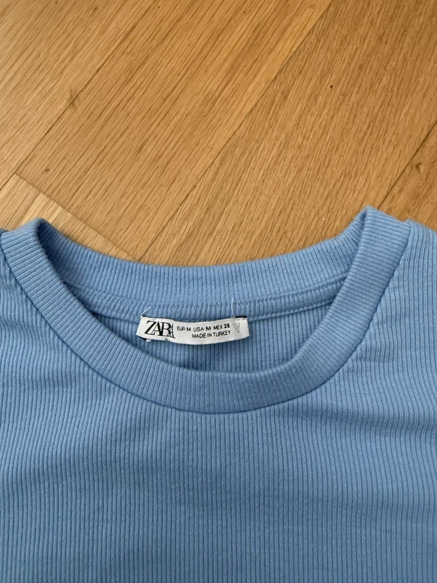 Zara T-shirt: Zara T-Shirt blau – Usato da Winterthur venduto da yar_dpp8 1