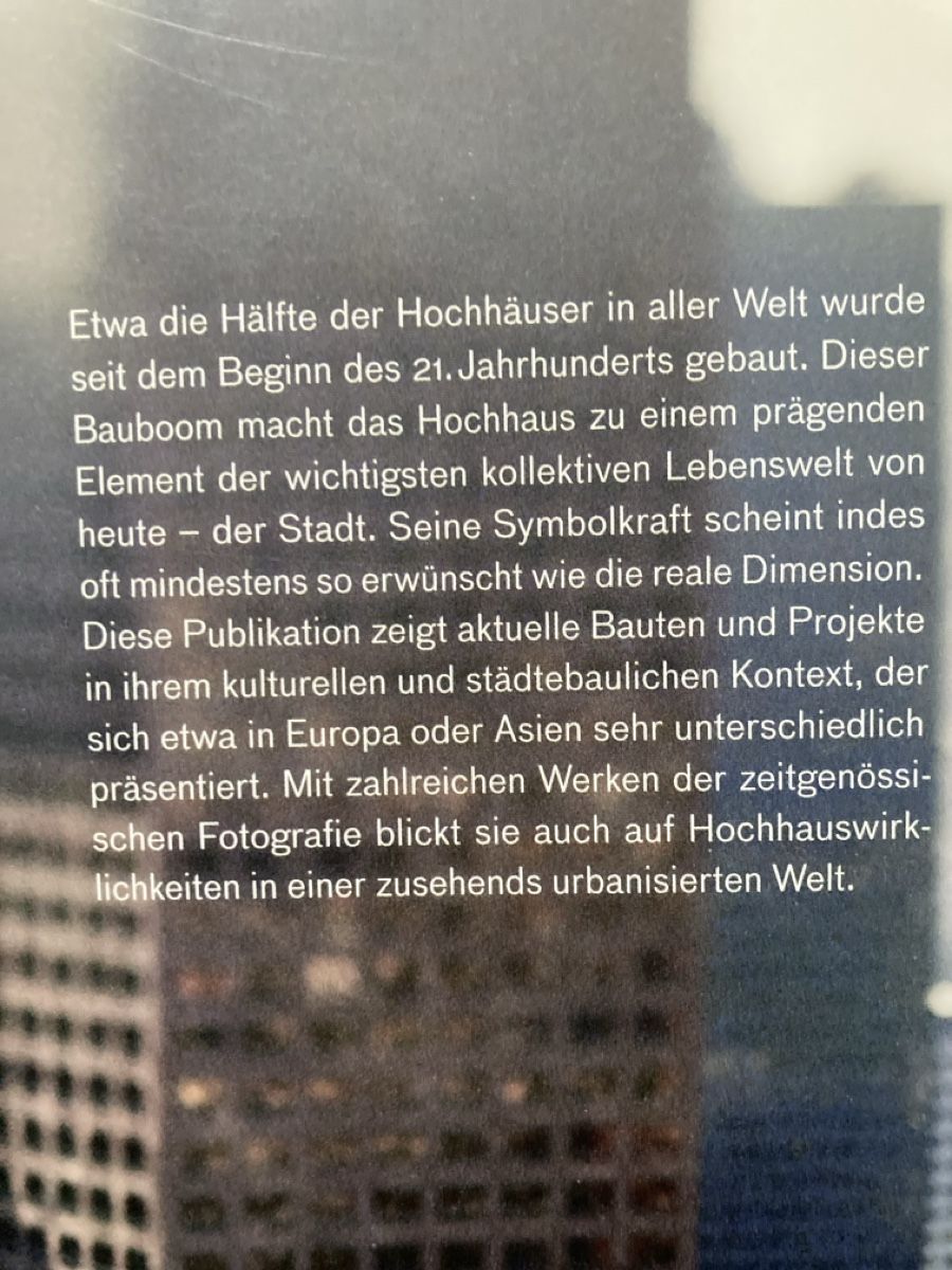 Bücher: Hochhaus Wunsch und Wirklichkeit – Gebraucht aus Zürich von 000rk 1