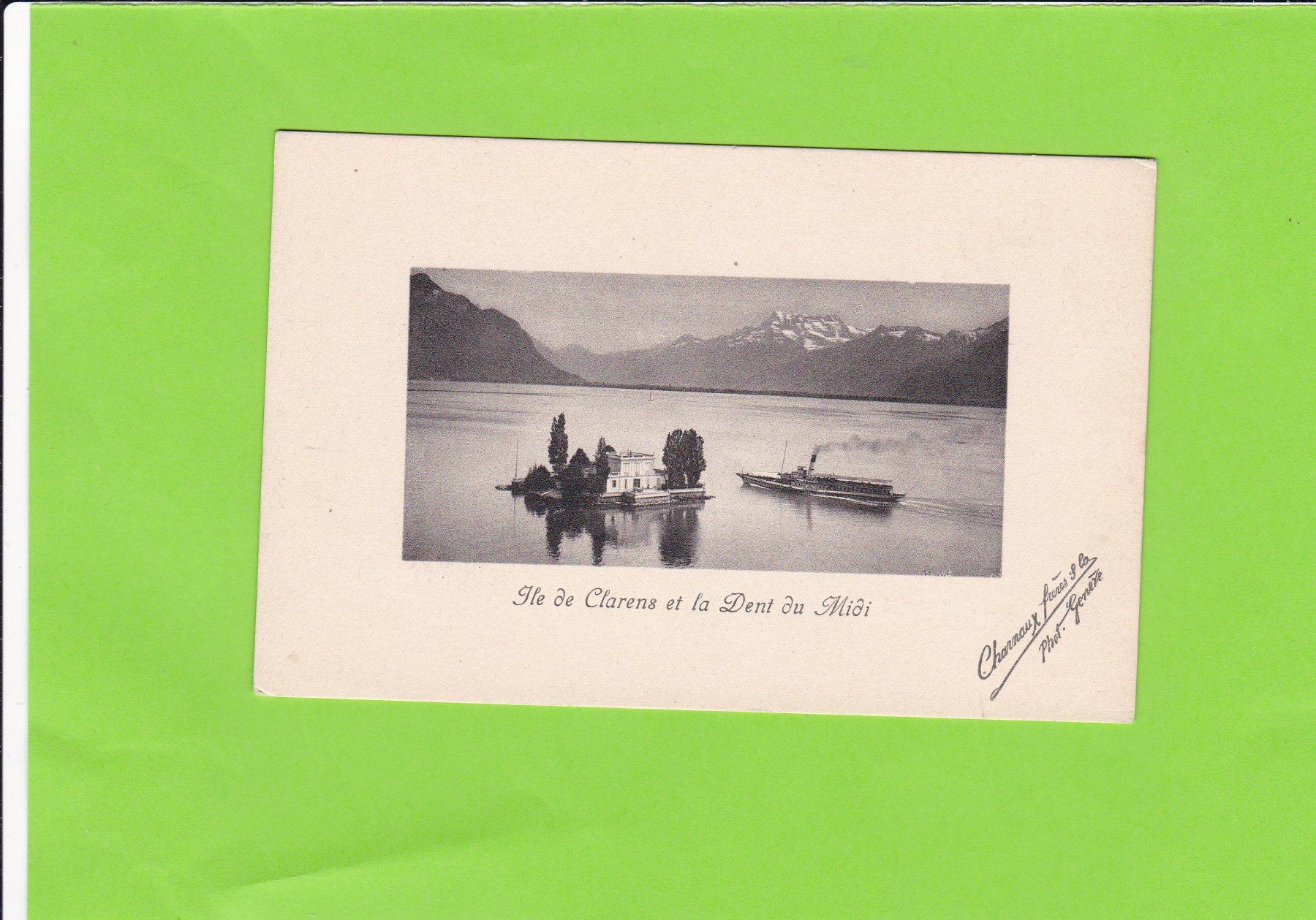 Cartoline postali: Jle de Clarens – Usato da St. Peterzell venduto da neckertal