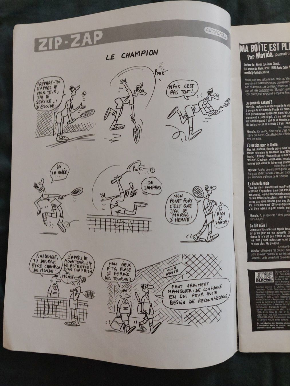 Fumetti: Fluide Glacial No 312 Juin 2002 TBE – Usato da Genève venduto da Blu_BD 3