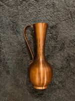 Kupfer Vase gehämmert Vintage Deko Retro 22cm hoch