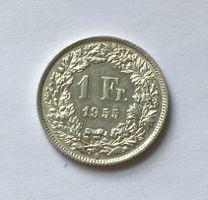 1955 1 Franken -unz