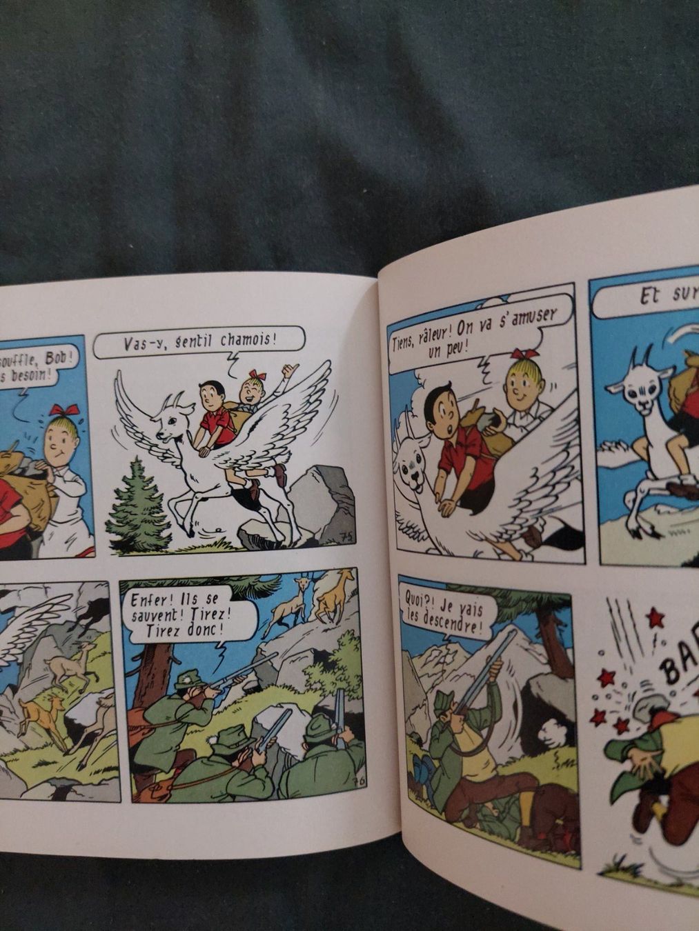 Fumetti: Bob et Bobette Le Chamois Blanc Pt. Format. EO 1996 BE+ – Usato da Genève venduto da Blu_BD 3
