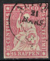 Strubel 24 gestempelt