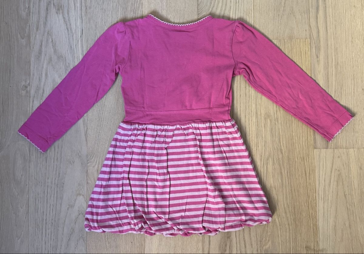 S.Oliver Vestiti & Gonne: S.Oliver Kleid /Röckchen, Gr. 98, rosa gestreift – Usato da Jegenstorf venduto da Chante8 1