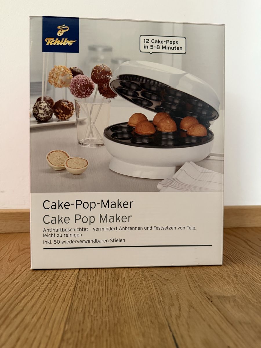 Tchibo Elettrodomestici da cucina: Tchibo Cake Pop Maker mit 50 Stielen neuwertig – Usato da Hedingen venduto da cytogen