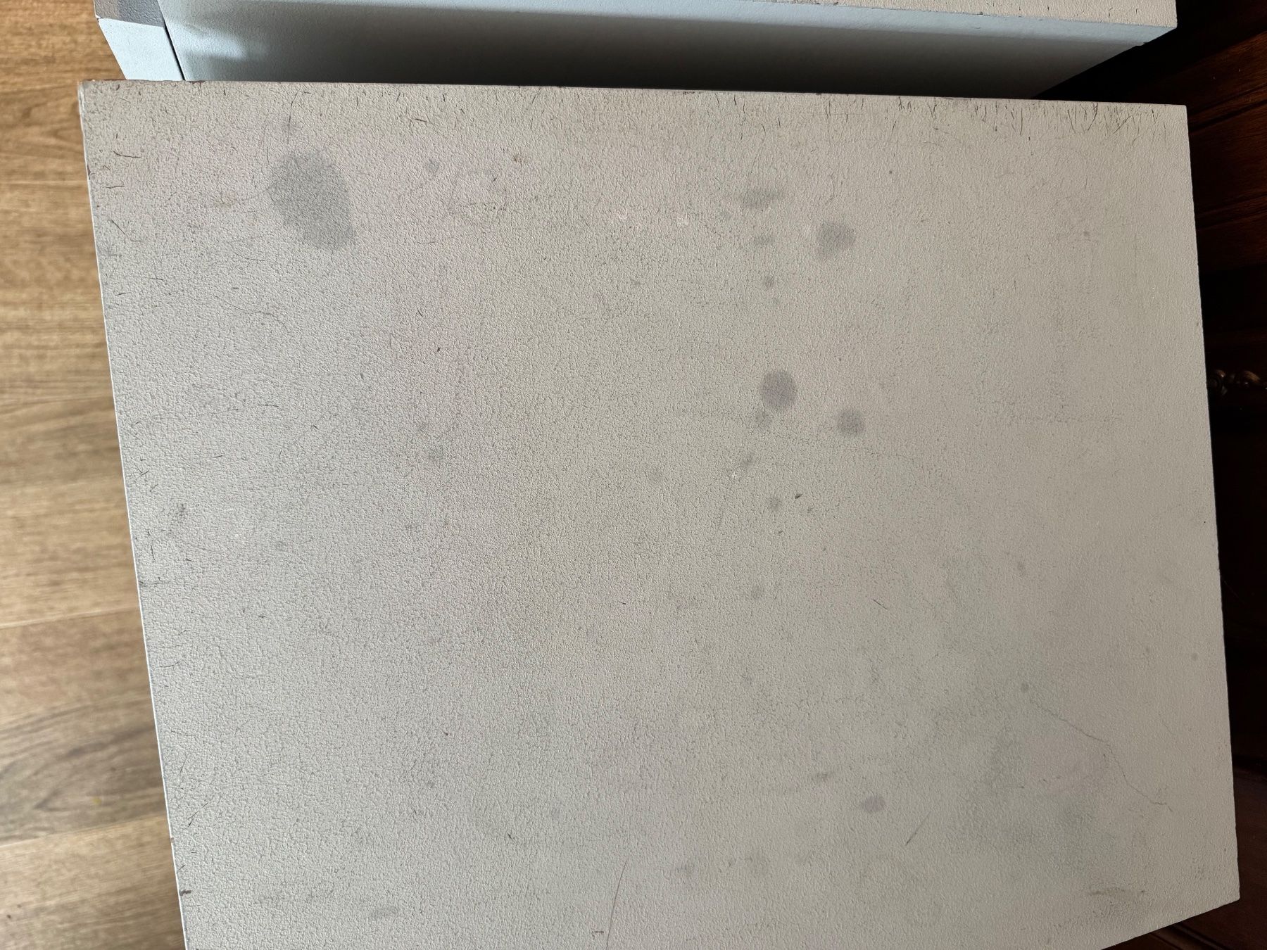 Ikea Nachttische: 2 Stück Ikea Malm Nachttisch hellgrau gestrichen – Gebraucht aus Fislisbach von chili2006 3