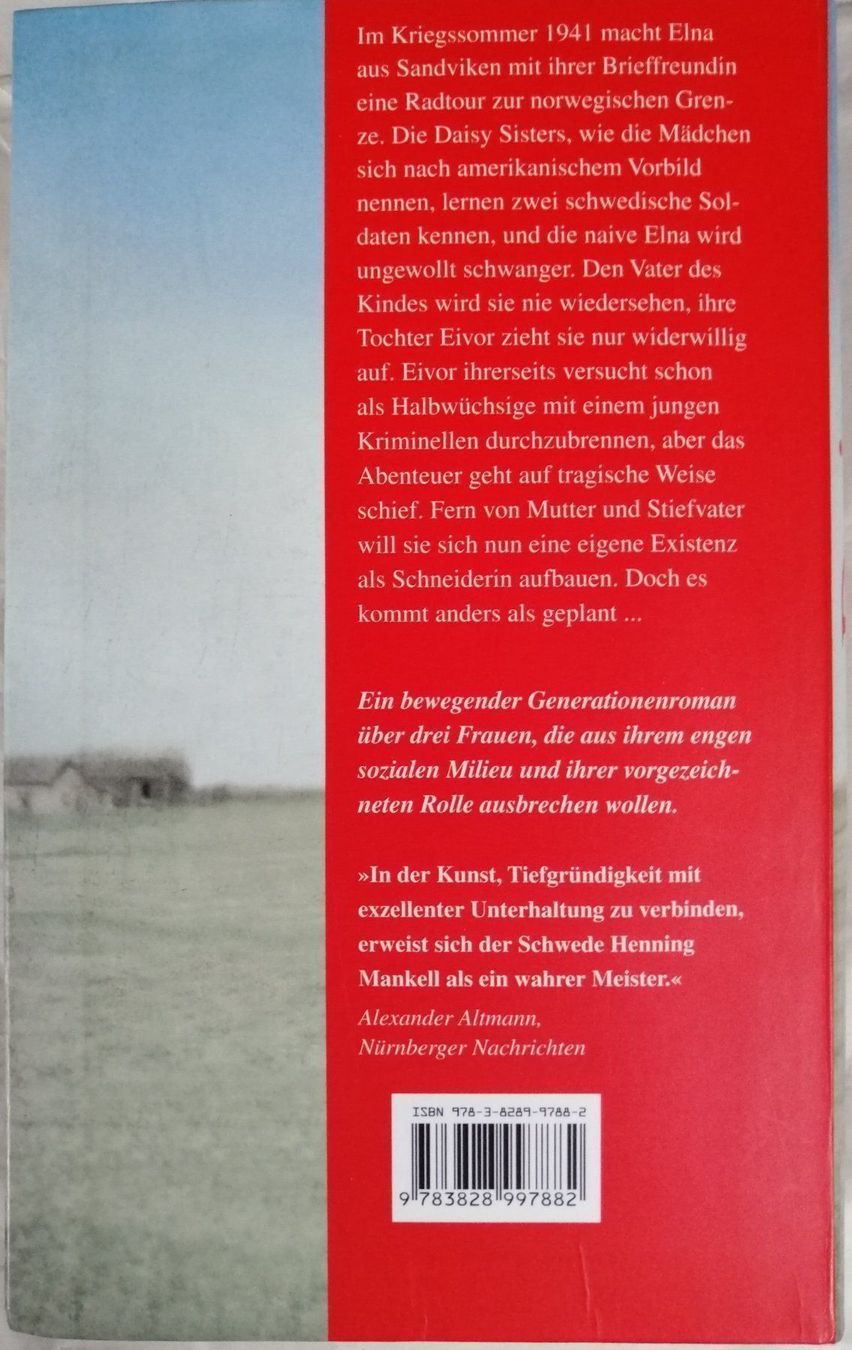 Libri: Buch Henning Mankell - Daisy Sisters – Usato da Oberriet SG venduto da Atir47 1