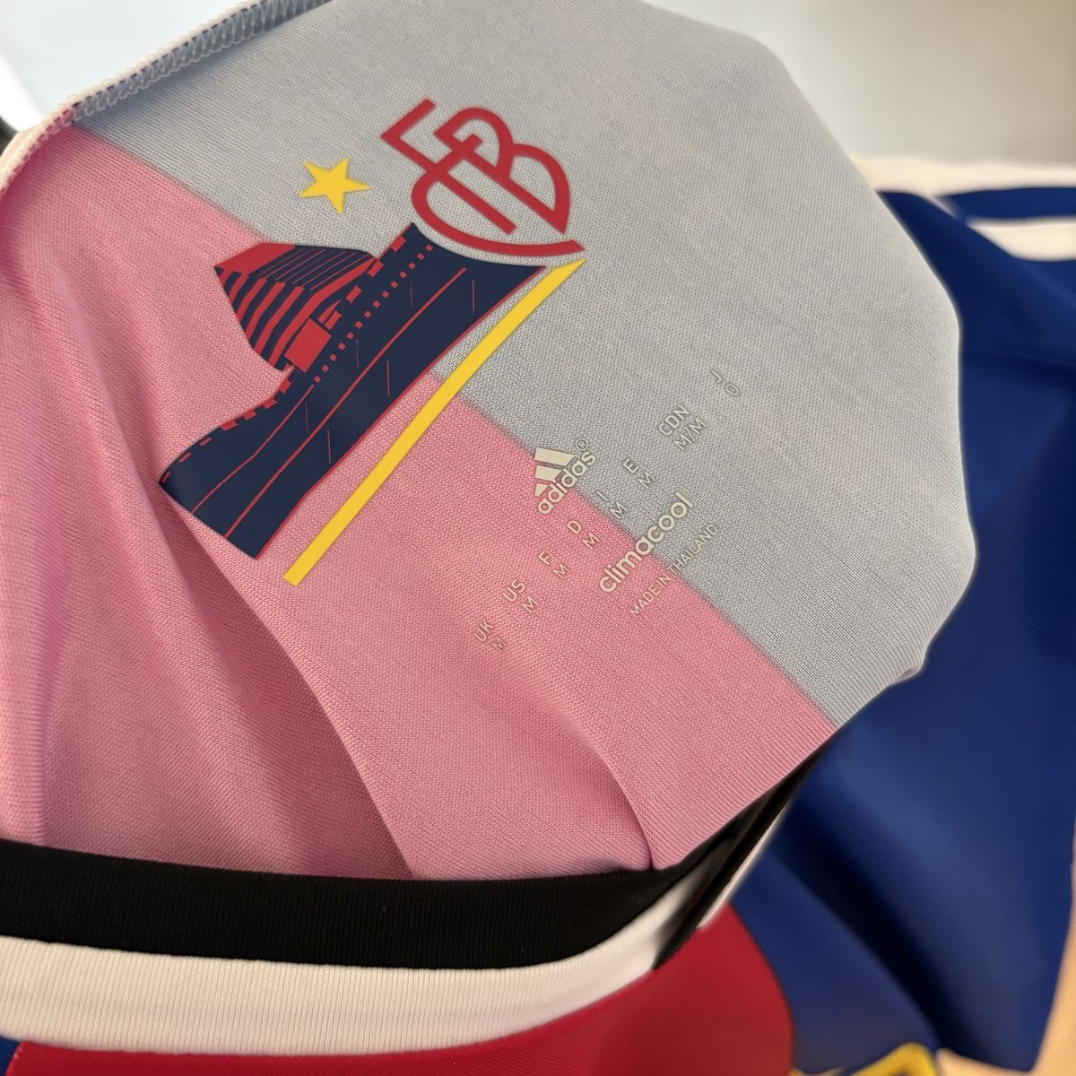 Adidas Canottiere & Pantaloni: Fc Basel Trikot Adidas 2014/2015 – Usato da Winterthur venduto da LaBodega 3