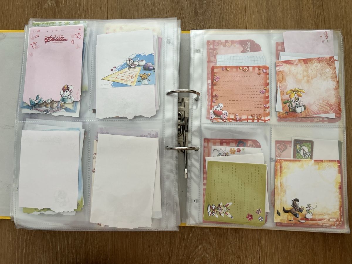 Papier: 59 verschiedene Diddl Notizblätter ca Grösse A6 – Neuf (Voir description) à Lachen SZ par rah_c6qj 5